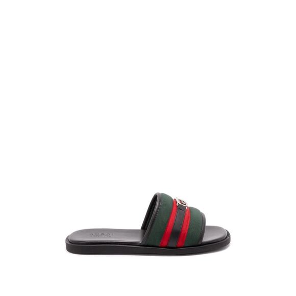 Gucci Men Slides With `Web`